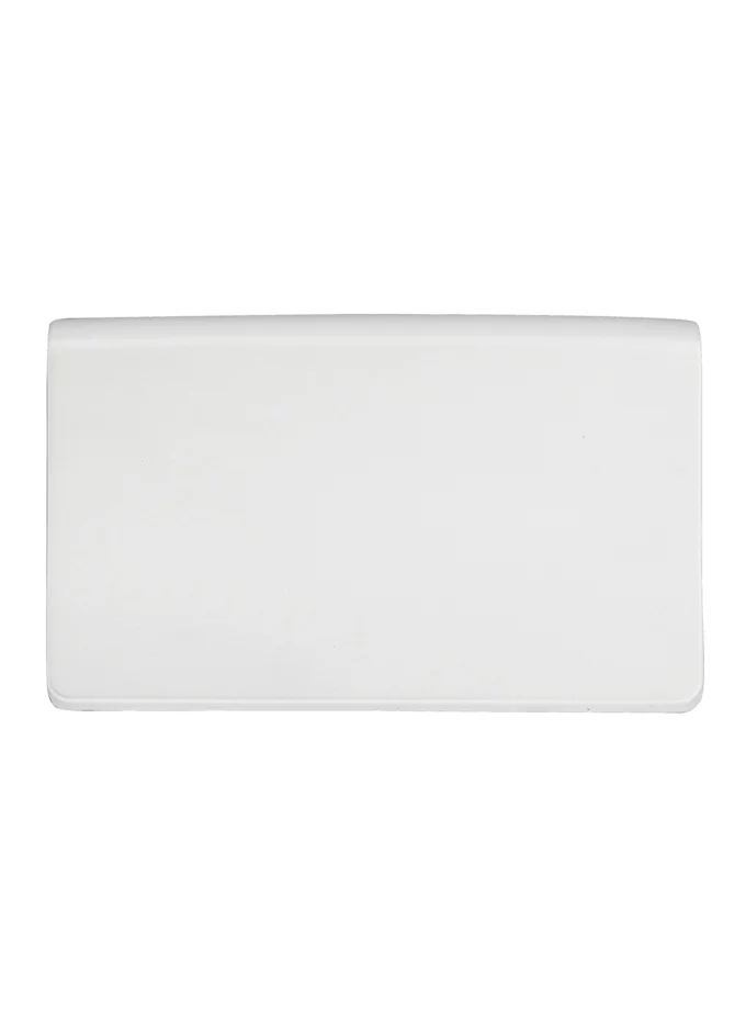 Cuscino rettangolare poggiatesta in gel per vasca - Bianco