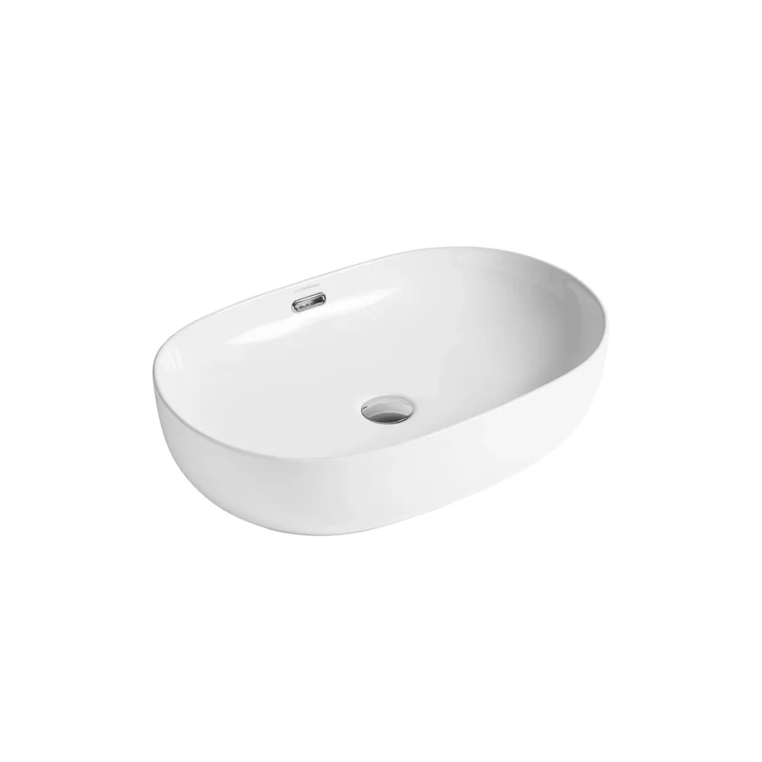 SOFLV06 - Lavabo da appoggio con troppopieno ad installazione libera - Civita Cromo