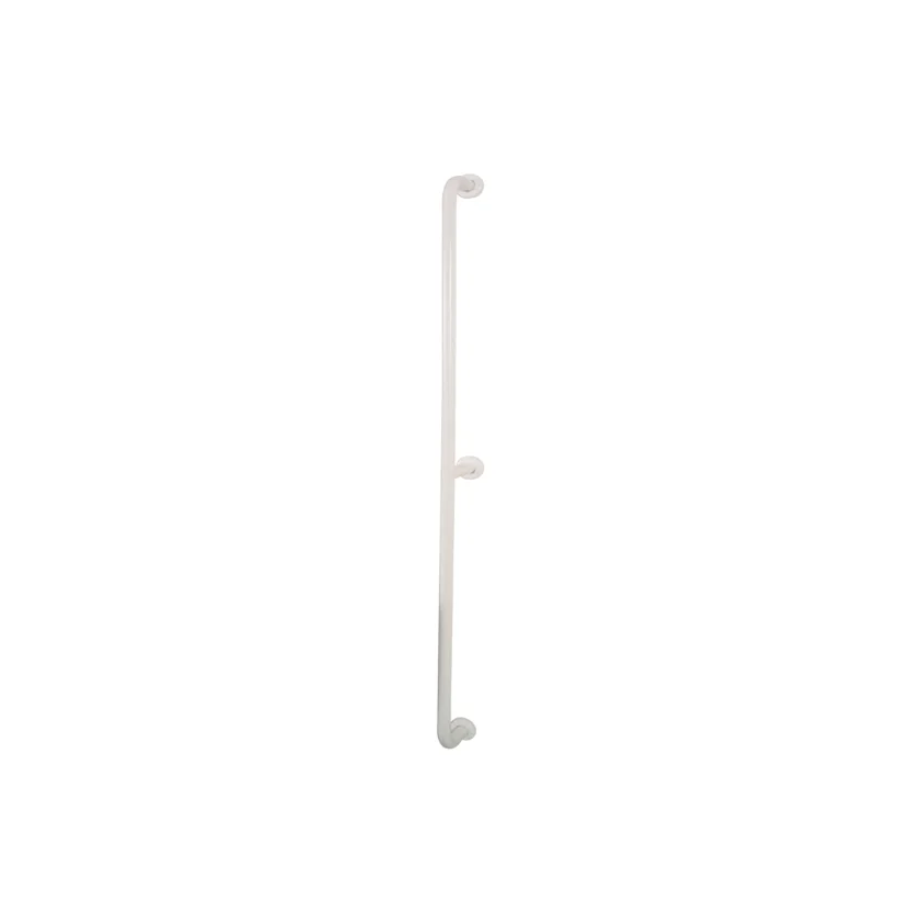 Corrimano verticale parete - parete rivestito in nylon - Civita Cromo