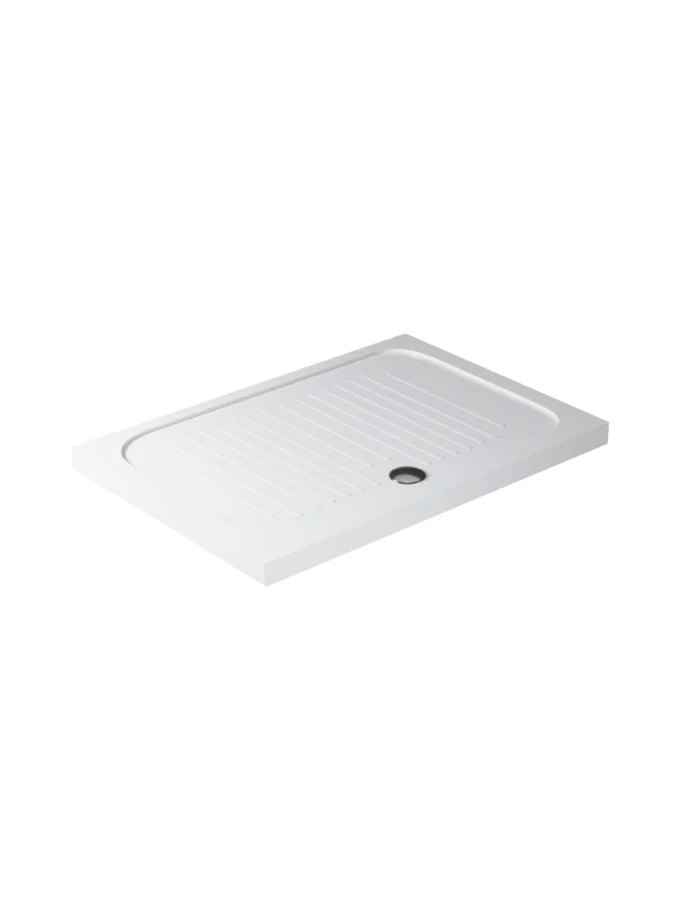 Piatto doccia in ceramica 80x120 H 6cm - Civita Cromo